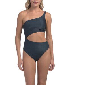 GOTTEX LUMA midnight One Shoulder Cut Out One-piece Swimsuit